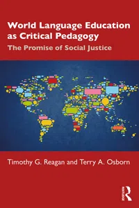 World Language Education as Critical Pedagogy_cover