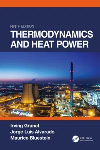 Thermodynamics and Heat Power, Ninth Edition_cover