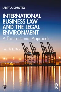 International Business Law and the Legal Environment_cover