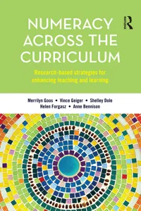 Numeracy Across the Curriculum_cover