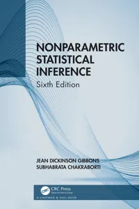 Nonparametric Statistical Inference_cover