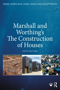 Marshall and Worthing's The Construction of Houses_cover