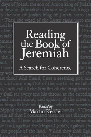 Reading the Book of Jeremiah