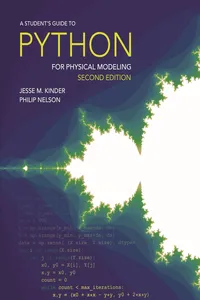 A Student's Guide to Python for Physical Modeling_cover
