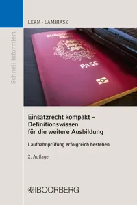 Einsatzrecht kompakt - Definitionswissen für die weitere Ausbildung_cover