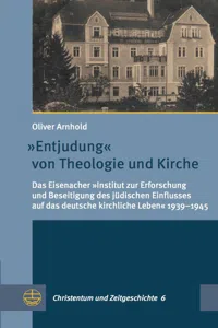 "Entjudung" von Theologie und Kirche_cover