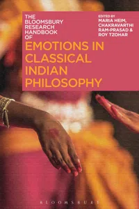 The Bloomsbury Research Handbook of Emotions in Classical Indian Philosophy_cover