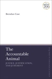 The Accountable Animal: Justice, Justification, and Judgment_cover