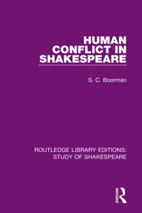 Human Conflict in Shakespeare_cover