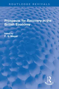 Prospects for Recovery in the British Economy_cover