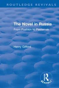 The Novel in Russia_cover