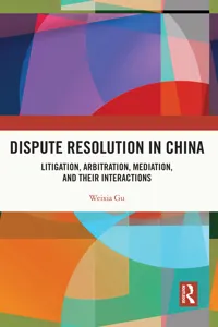 Dispute Resolution in China_cover