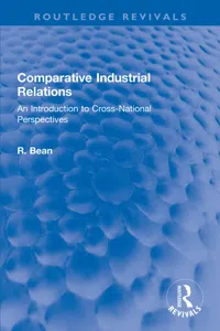 Comparative Industrial Relations_cover