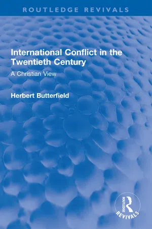 International Conflict in the Twentieth Century