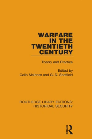 Warfare in the Twentieth Century