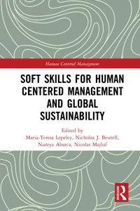 Soft Skills for Human Centered Management and Global Sustainability_cover