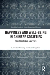 Happiness and Well-Being in Chinese Societies_cover