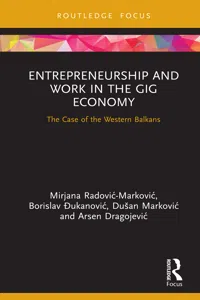 Entrepreneurship and Work in the Gig Economy_cover