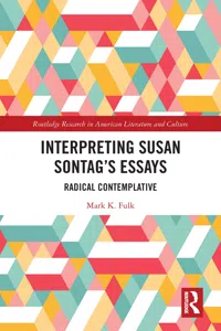 Interpreting Susan Sontag's Essays_cover