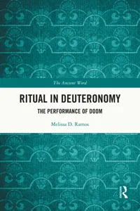 Ritual in Deuteronomy_cover