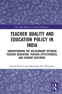 Teacher Quality and Education Policy in India_cover
