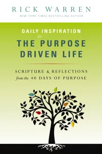 Daily Inspiration for the Purpose Driven Life_cover