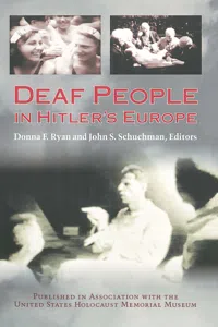 Deaf People in Hitler's Europe_cover