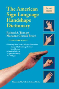 The American Sign Language Handshape Dictionary_cover