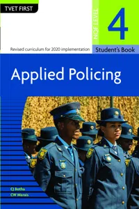 Applied Policing NQF4 SB_cover