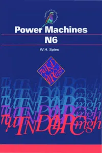 Power Machines N6 Student's Book_cover