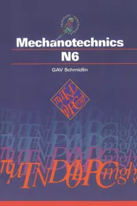 Mechanotechnics N6 Student's Book_cover