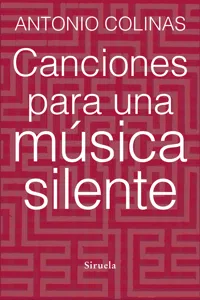 Canciones para una música silente_cover