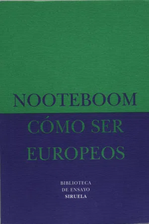 Cómo ser europeos