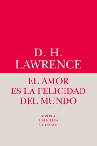 El amor es la felicidad del mundo_cover