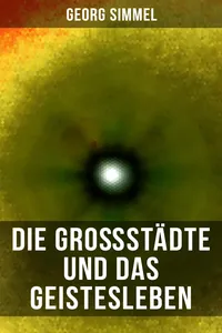 Die Großstädte und das Geistesleben_cover
