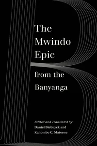 The Mwindo Epic from the Banyanga_cover