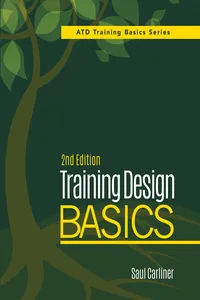 Training Design Basics, 2nd Edition_cover