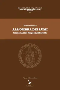 All'ombra dei Lumi : Jacques-André Naigeon philosophe_cover