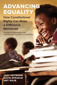 Advancing Equality : How Constitutional Rights Can Make a Difference Worldwide_cover