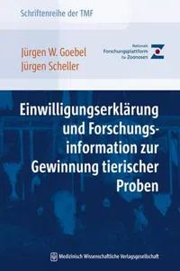 Einwilligungserklärung und Forschungsinformation zur Gewinnung tierischer Proben_cover