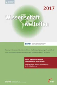 Wissenschaft Weltoffen 2017 : Daten und Fakten zur Internationalität von Studium und Forschung in Deutschland_cover