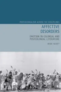 Affective Disorders : Emotion in Colonial and Postcolonial Literature_cover