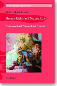 Human Rights and Natural Law : An Intercultural Philosophical Perspective_cover