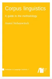 Corpus linguistics : A guide to the methodology_cover