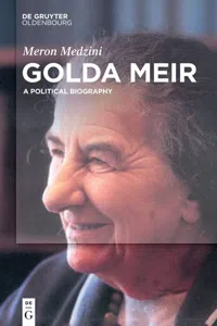 Golda Meir : A Political Biography_cover
