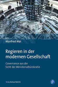 Regieren in der modernen Gesellschaft_cover