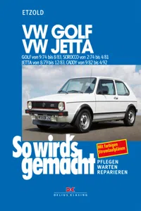 VW Golf 9/74-8/83, VW Scirocco 2/74-4/81, VW Jetta 8/79-12/83, VW Caddy 9/82-4/92_cover