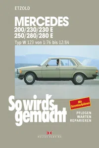 Mercedes 200 / 230 / 230 E / 250 / 280 / 280 E_cover