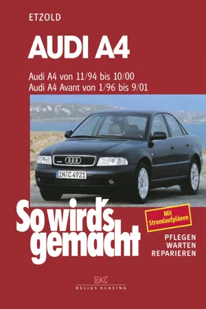 Audi A4 von 11/94-10/00, Avant von 1/96-9/01