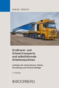 Großraum- und Schwertransporte und selbstfahrende Arbeitsmaschinen_cover